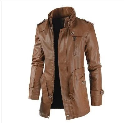 Men's Genuine Leather Jacket LS