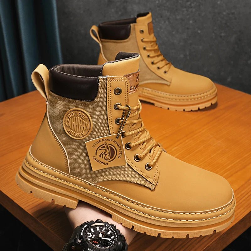 MARTIN CAHHRRN Outdoor Grain Leather Hiking Boots - THE CLASSICS #carrollclassics