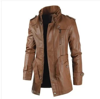 Men's Genuine Leather Jacket LS