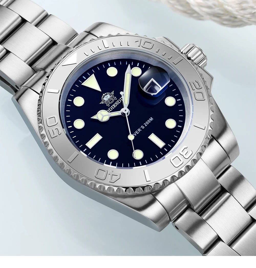 ADDIESDIVE Luxurious Men's Analog Quartz Waterproof Stainless Steel Watches - THE CLASSICS #carrollclassics