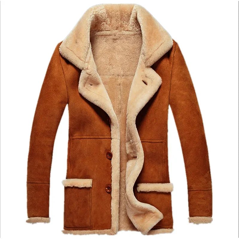 Men's Fashion Overcoat Casaco Masculino Line