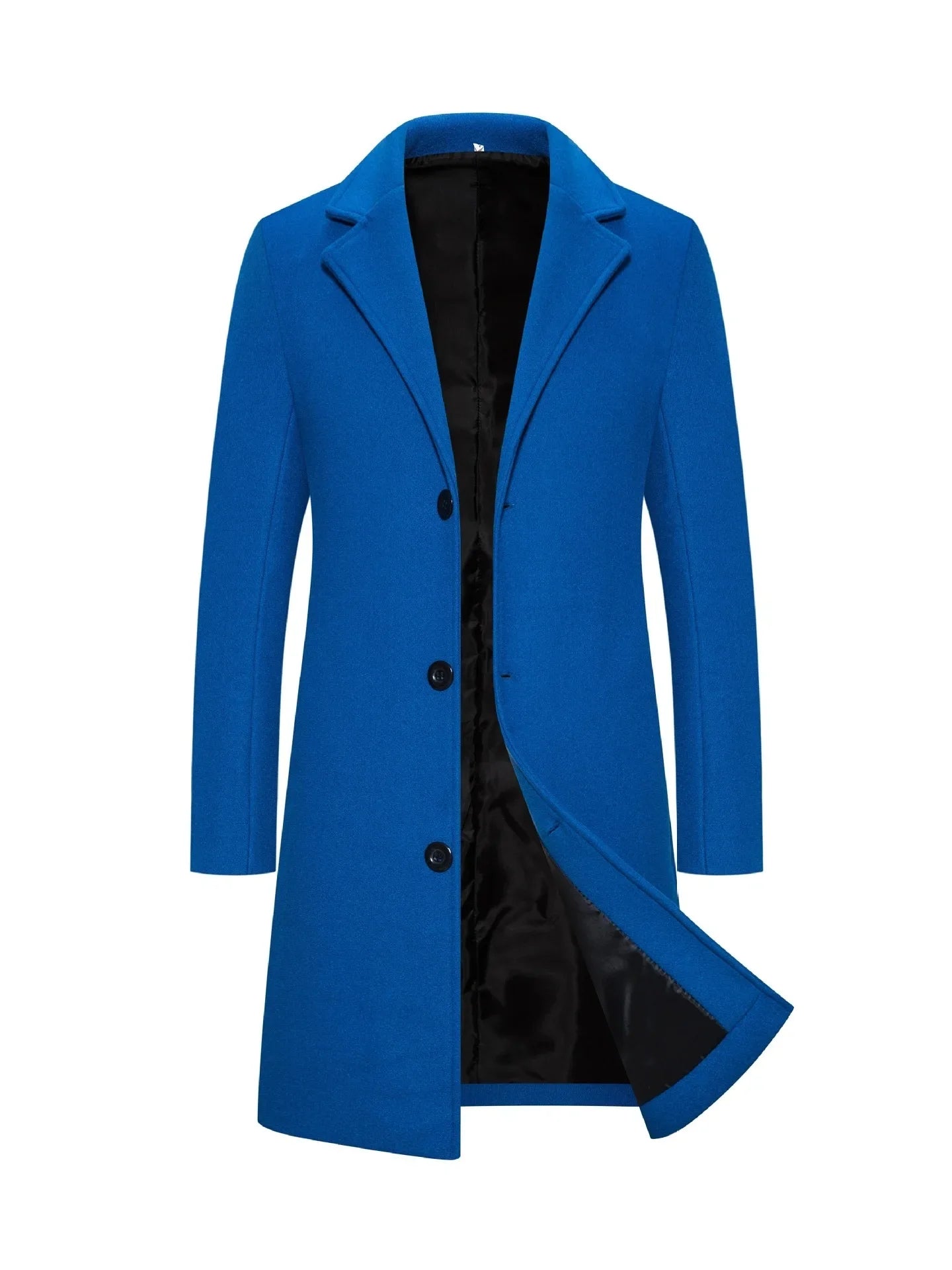 FASHION Long Single-breasted Casual Style Trench Coat