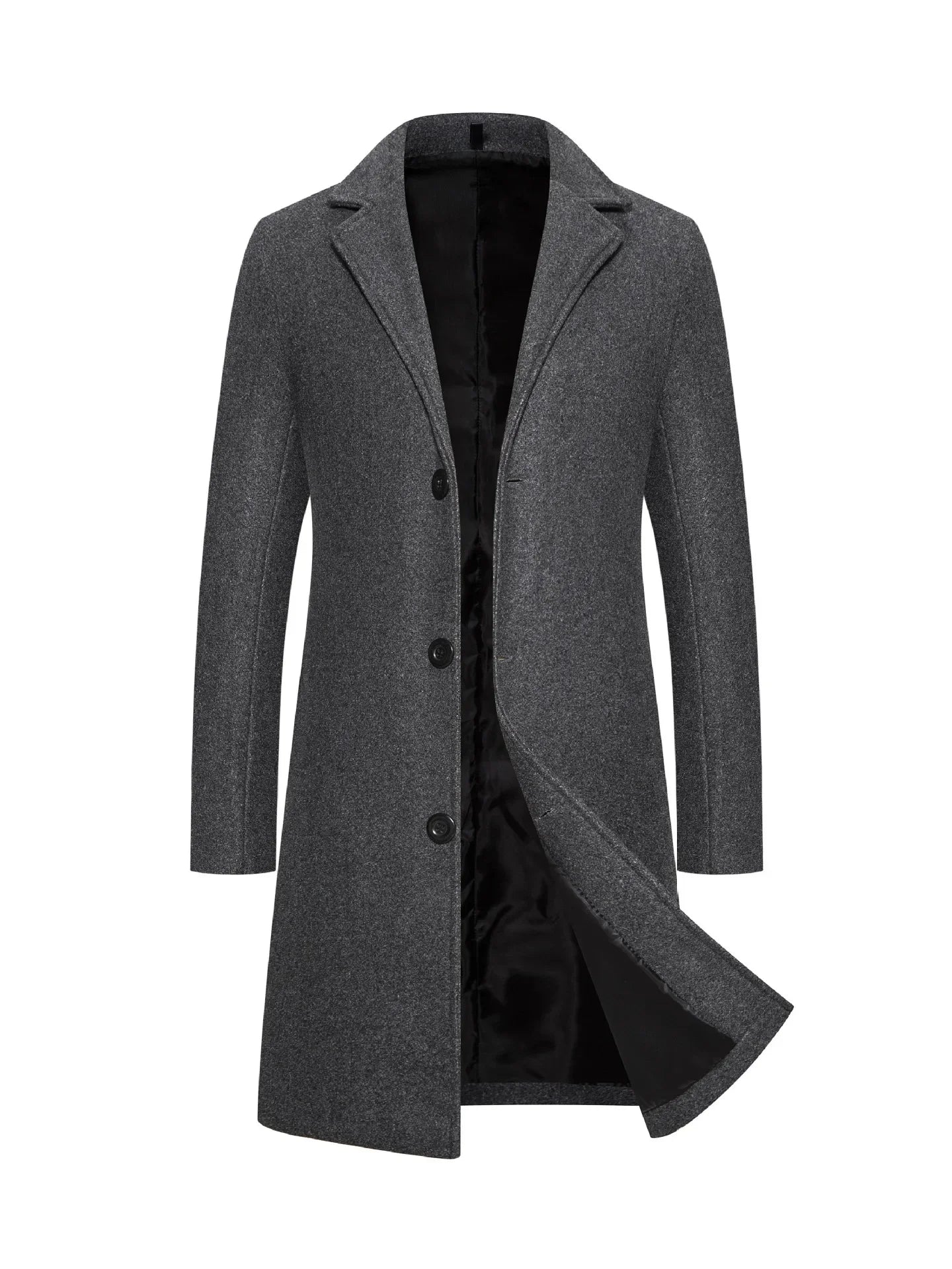 FASHION Long Single-breasted Casual Style Trench Coat