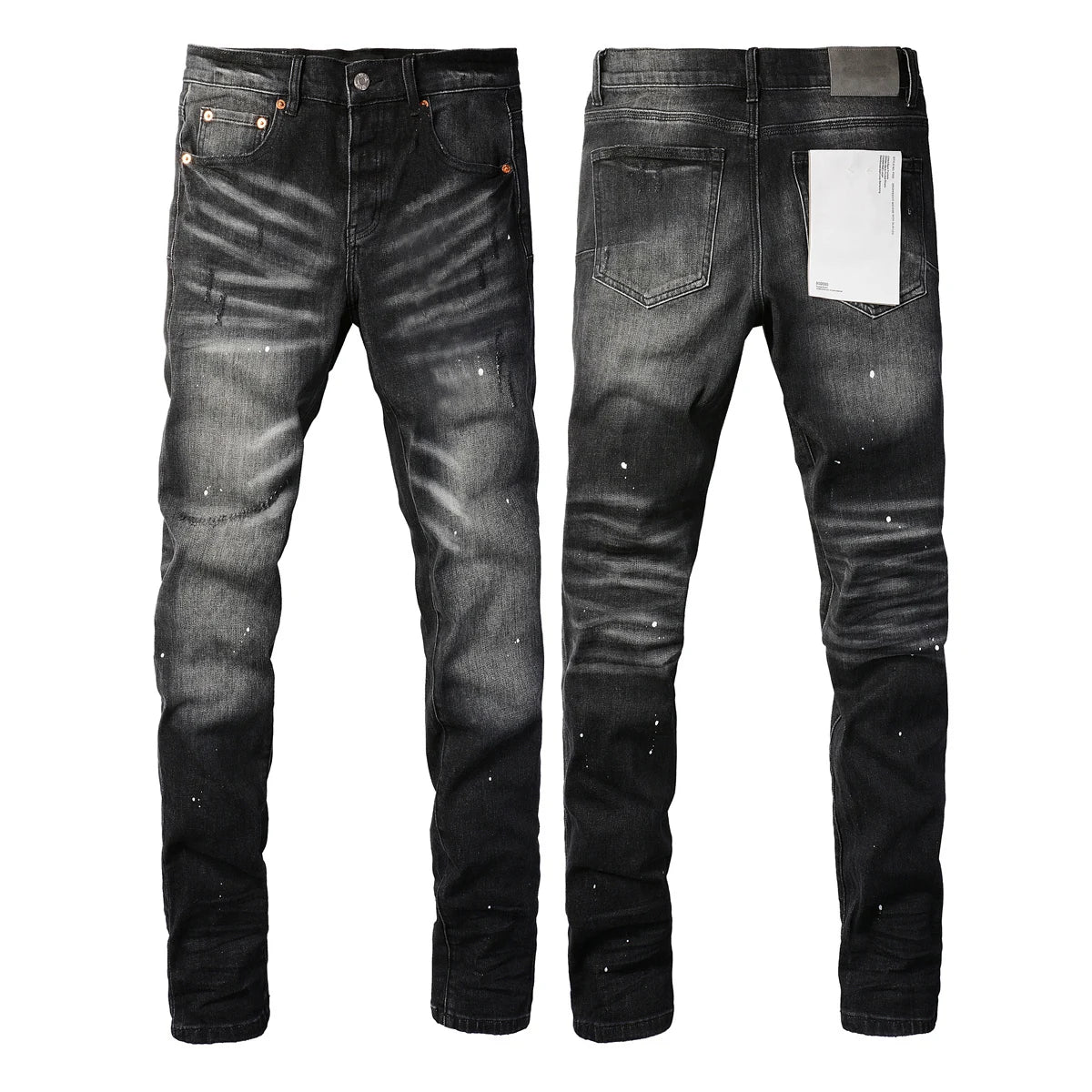 PURPLE BRAND Ripped Distressed Skinny Jeans