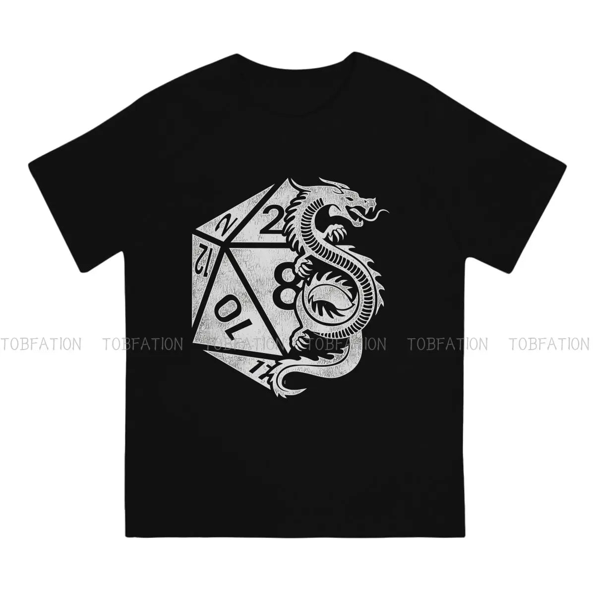 Dragon Poly Dice D20 Dungeon T-shirt