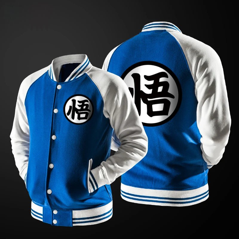 DBZ Anime Letterman Cosplay Jacket