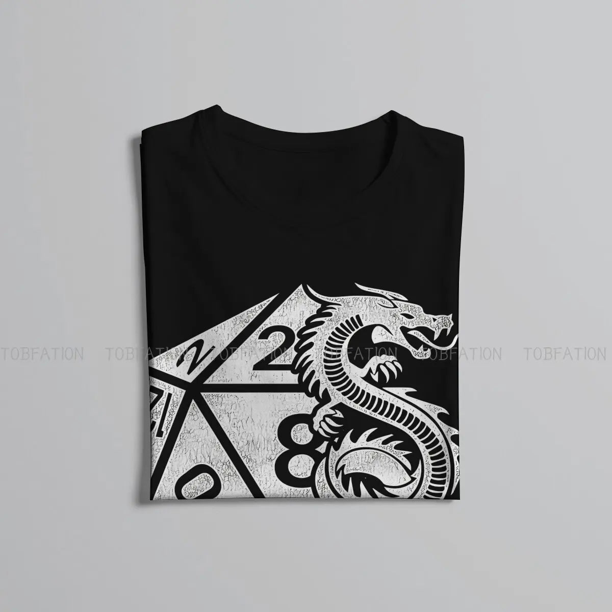 Dragon Poly Dice D20 Dungeon T-shirt