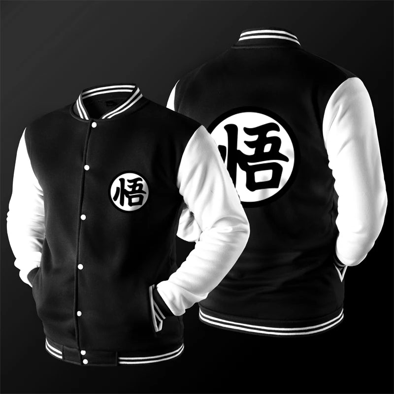 DBZ Anime Letterman Cosplay Jacket