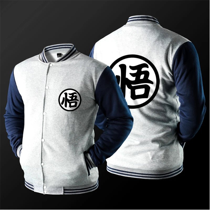DBZ Anime Letterman Cosplay Jacket