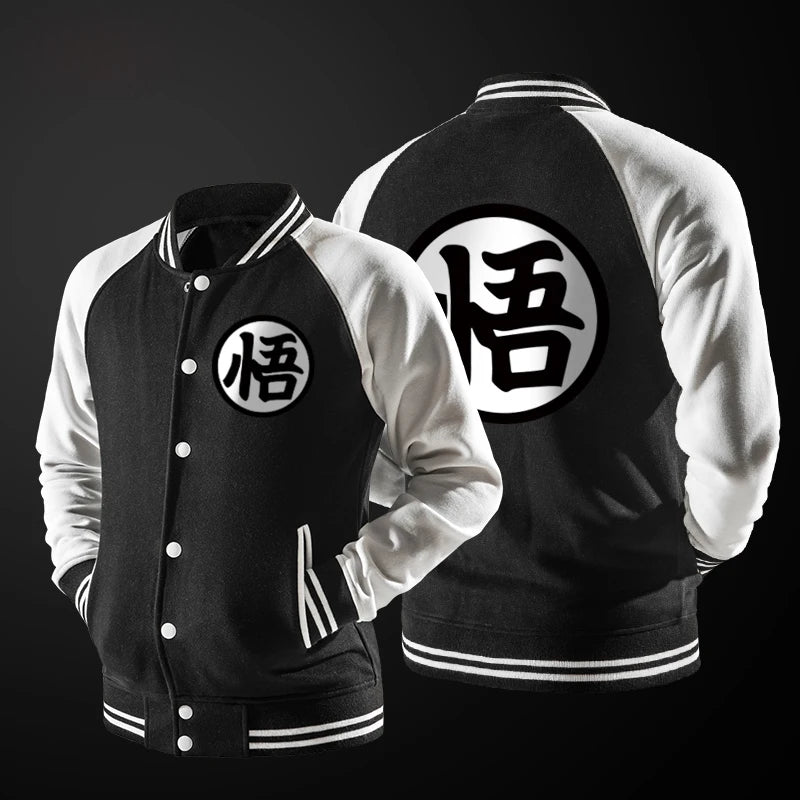 DBZ Anime Letterman Cosplay Jacket
