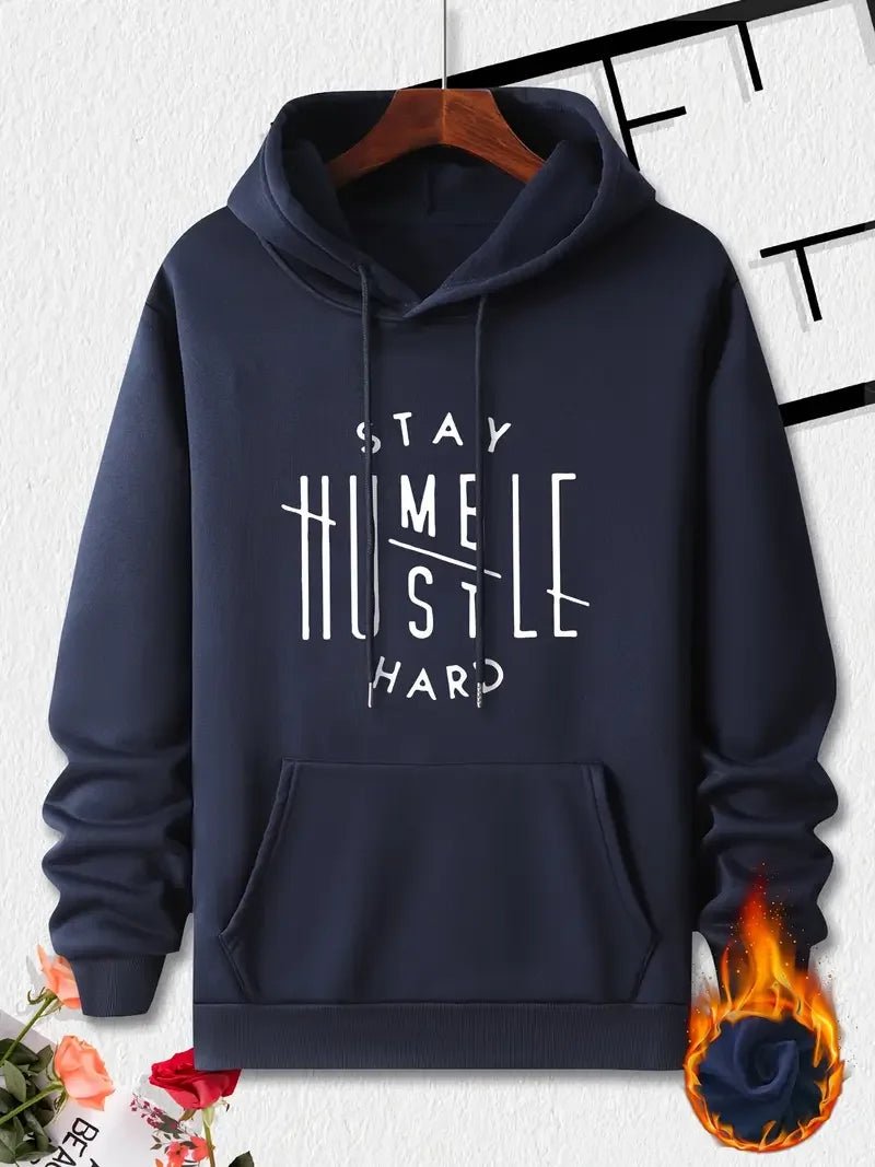 Men's Inspirational Hoodie - "Stay Humble"