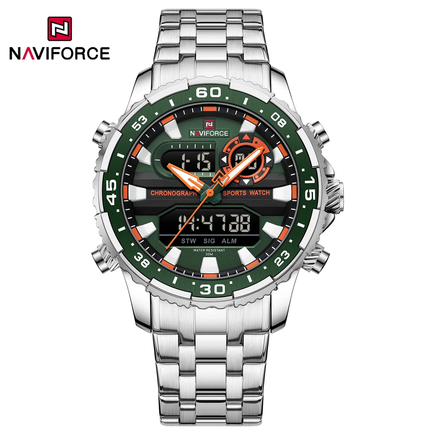 NAVIFORCE Luxury Quartz Stainless Steel Wrist Watches