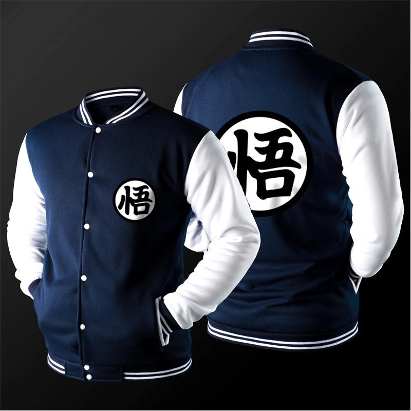 DBZ Anime Letterman Cosplay Jacket
