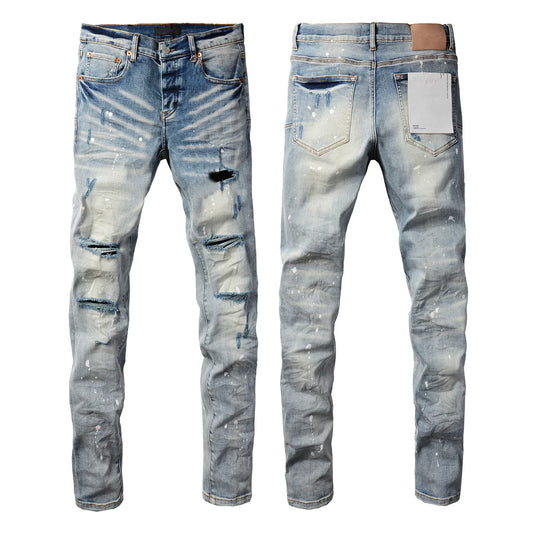 PURPLE BRAND Ripped Distressed Skinny Jeans - THE CLASSICS #carrollclassics