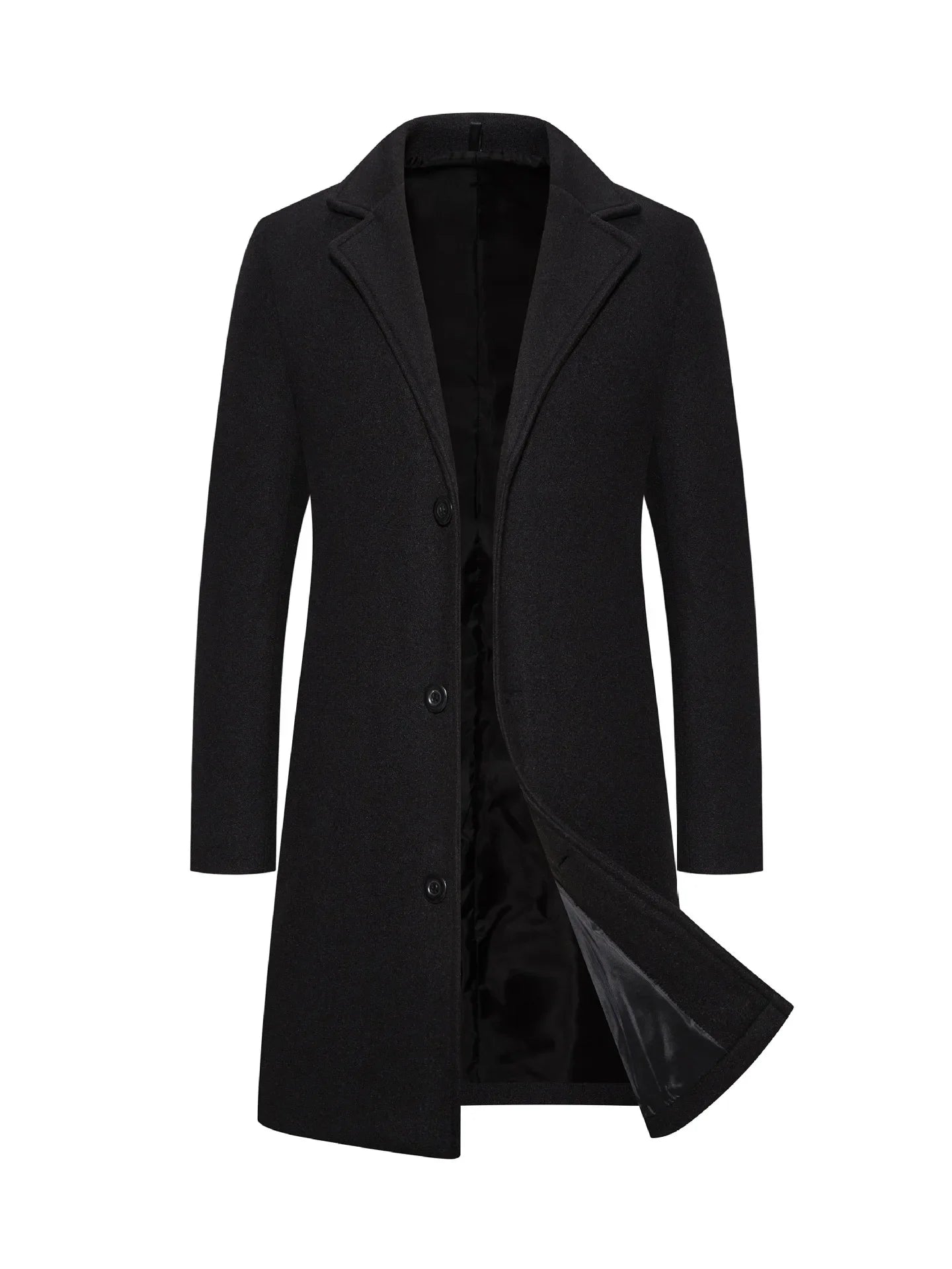 FASHION Long Single-breasted Casual Style Trench Coat